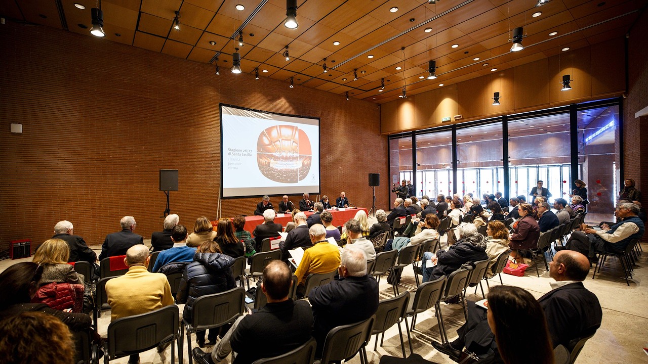 Press Conference for the 2026-2027 Season - Accademia di Santa Cecilia