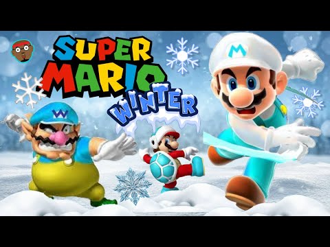 Super Mario Winter RUN  | Mario Chase | Super Mario Winter Game for Kids | PhonicsMan Fitness