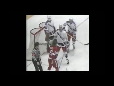 Red Wings - Rangers hits and roughs 11/13/83