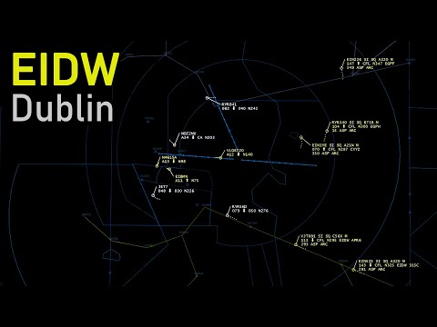 ATC RADAR | [ EIDW ] | Dublin Approach (East Configuration)
