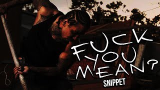 Twisted Insane- Fuck You Mean? (NEW Snippet)