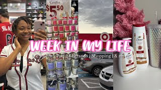 WEEK IN MY LIFE: (STARTING MY LOC JOURNEY OVER , RUN ERRANDS WITH US, SHOPPING 🛍️ & MORE)