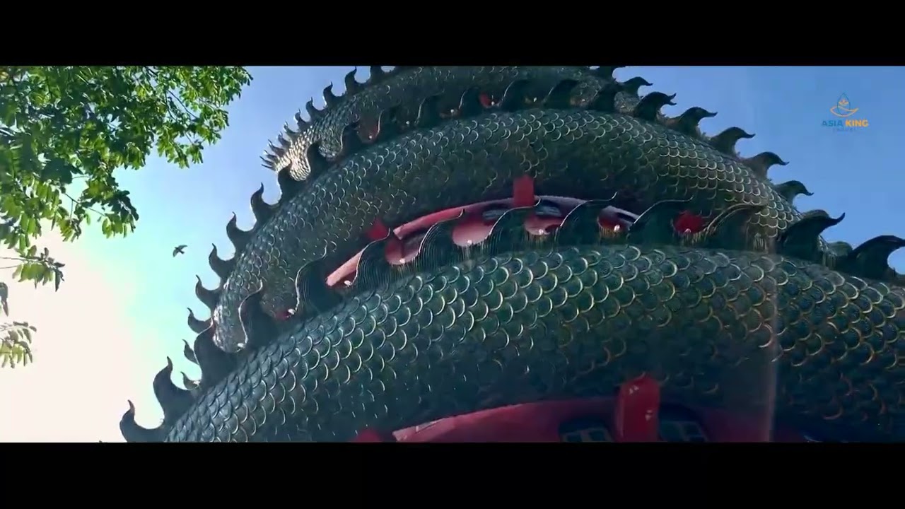 Wat Samphran Dragon Temple in Thailand