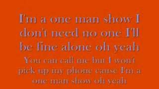 Jonas Brothers-One Man Show With Lyrics