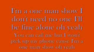 Jonas Brothers-One Man Show With Lyrics