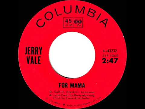 1965 Jerry Vale - For Mama
