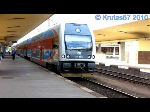 ČD 471.051 + 471.059 - Praha-Smíchov, 17.6.2010 [Nice sound]