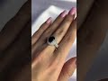 Серебряное кольцо с сапфиром 4.615ct