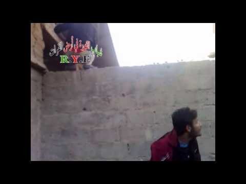 استهداف مقرات النظام من قبل كتيبة الخضراء بقذيفة آر بي جي في حي الموظفين في مدينة دير الزور