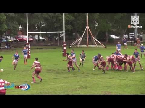 2016 NHRU Round 15 Feature Match Premier 1 Highlights - University v Wanderers