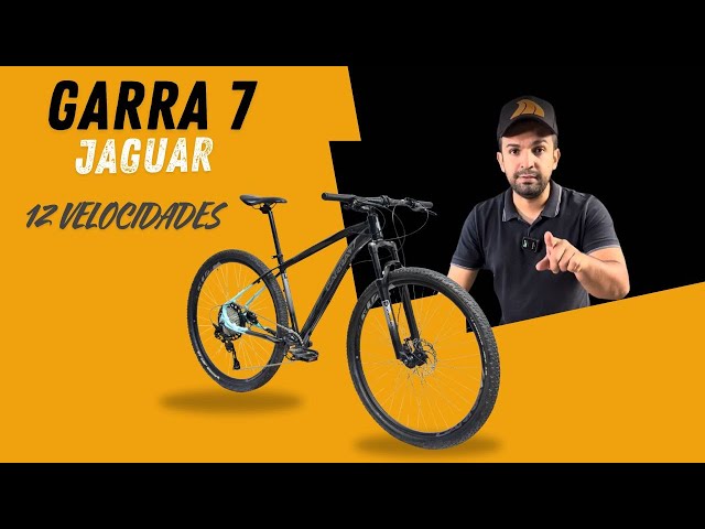 うーち様 Bicicleta Aro 29 Garra7 Jaguar 12 Vel Suspensão Trava Guidão