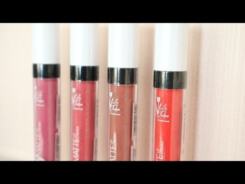 La Tulipe Stay Matte Lip Cream Swatch and Review