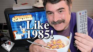 My Saturday Morning Cartoon Experiment: TV Like It&#39;s 1985!
