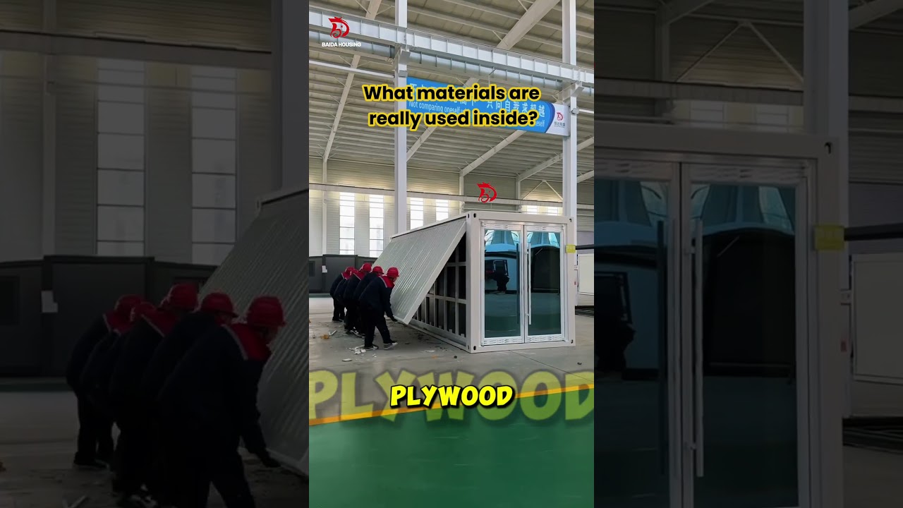 What materials are really used inside?#baidahousing #realmaterial #interiordetails #certifiedparts