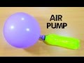 How To Make Air Pump Using Bottle Bottle Life Hacks