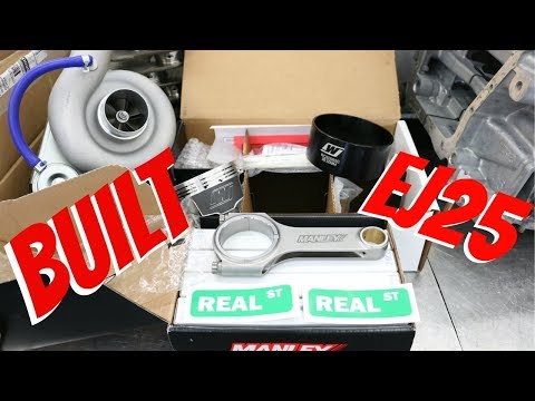 NEW BUILD, EJ25 WISECO PISTONS, MANLEY RODS, 20G TURBO AND MORE!!