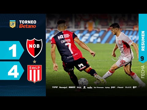 NEWELL'S 1 - 4 ESTUDIANTES | Resumen del partido | #TorneoBetano 2024