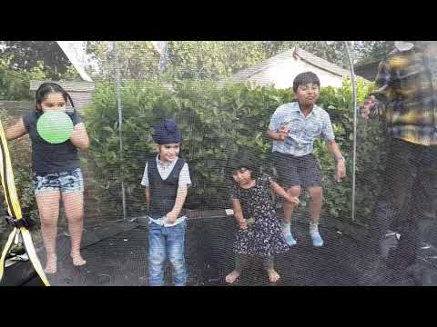 Navraj Birthday 2019 On trampoline