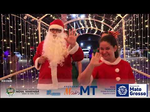 Natal Iluminado 2021 em NOVA MARINGÁ!