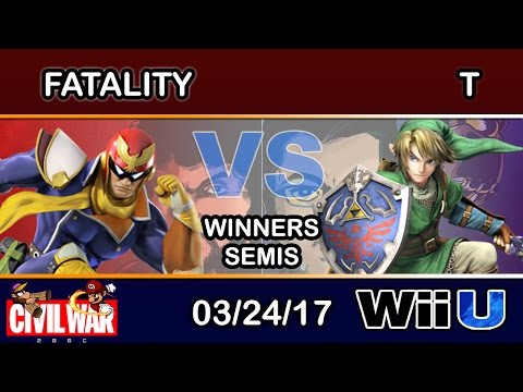 2GGC: Civil War - FS | Fatality (Captain Falcon) Vs. T (Link) Winners Semis