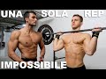 PROVO LA RIPETIZIONE IMPOSSIBILE DI PANCA PIANA E DI MILITARY PRESS! RECORD MONDIALE STABILITO!