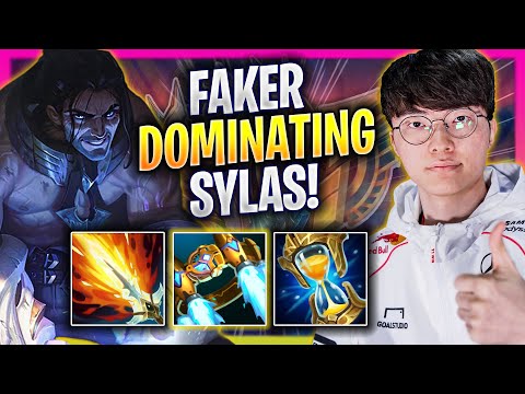 FAKER DOMINATING WITH SYLAS IN THE NEW NOXUS SEASON! - T1 Faker Plays Sylas MID vs Viktor!