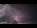 Lightning illuminates dark, swirling clouds - StormStock