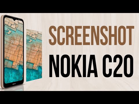 How to take a screenshot on the Nokia C20