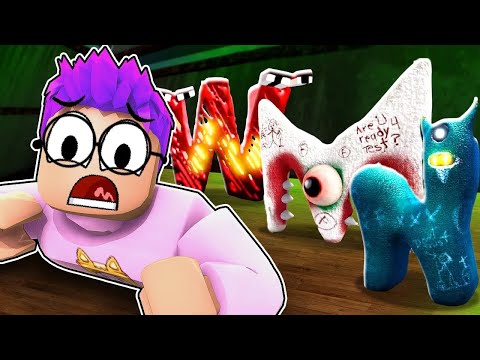 Can We Escape ROBLOX ALPHABET LORE!? (ABC LORE *NEW* CHAPTER!)