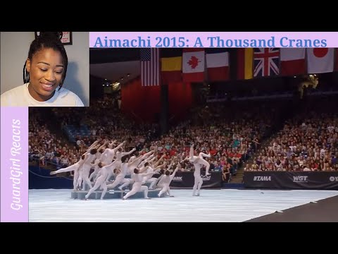 Aimachi Winterguard 2015 - A Thousand Cranes REACTION | #IllBeTheJudge