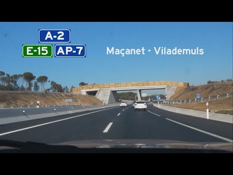 [E] A-2+AP-7 Maçanet de la Selva - Vilademuls