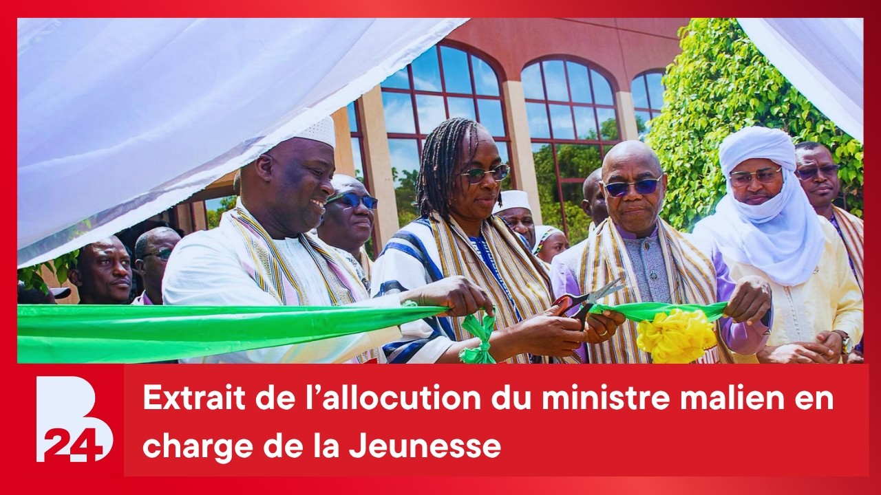 #ForumDesJeunesDeLAES : Extrait de l’allocution du ministre malien en charge de la Jeunesse
