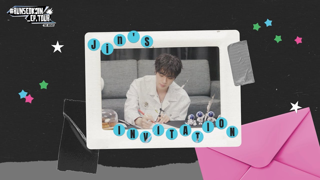 진 (Jin) 'RUNSEOKJIN_EP.TOUR' THE MOVIE Invitation