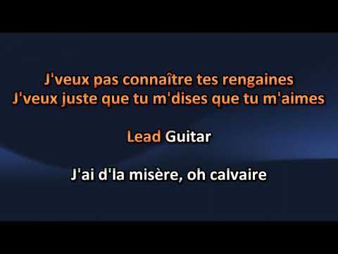 La Chicane - Calvaire - Karaoke / Lyrics
