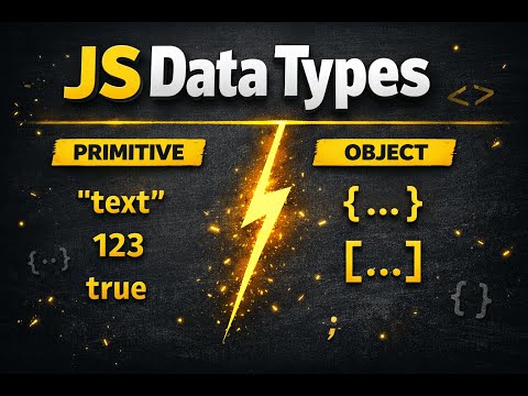 Javascript Data Types For Beginners Explained Simply React Developer Tech Javascript