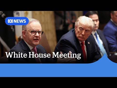 Key moments from Albanese's meeting with Donald Trump | ABC NEWS