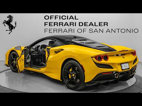 Ferrari F8 Tributo Sound, Interior and Exterior Walkaround - Giallo Modena
