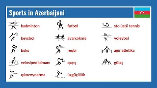 Azerbaijani Sport Flashcard Videos