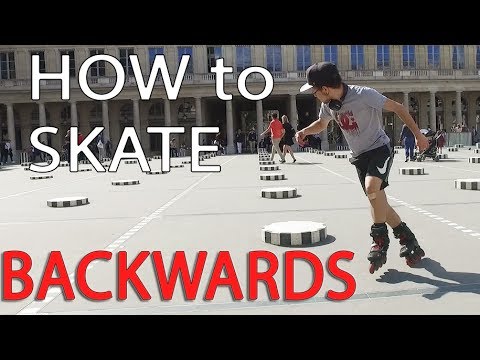 HOW TO SKATE BACKWARDS ON INLINE SKATES