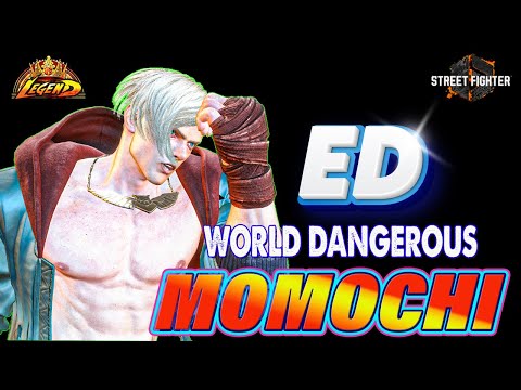 SF6 🔥 MOMOCHI World Best Dangerous ED " Aggressive High Level Gameplay !