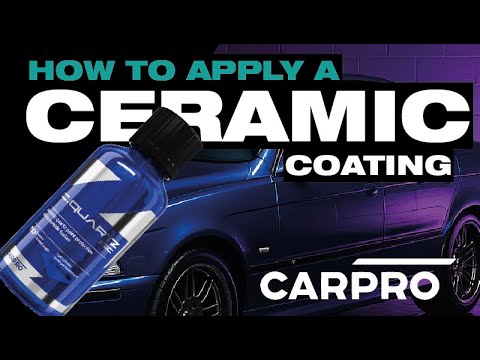 How To Apply Ceramic Coatings To Your Car, A Beginners Guide using Carpro Quartz Sic