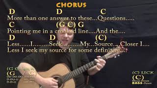 Closer to Fine (Indigo Girls) Fingerstyle Guitar Cover Lesson in G with Chords/Lyrics