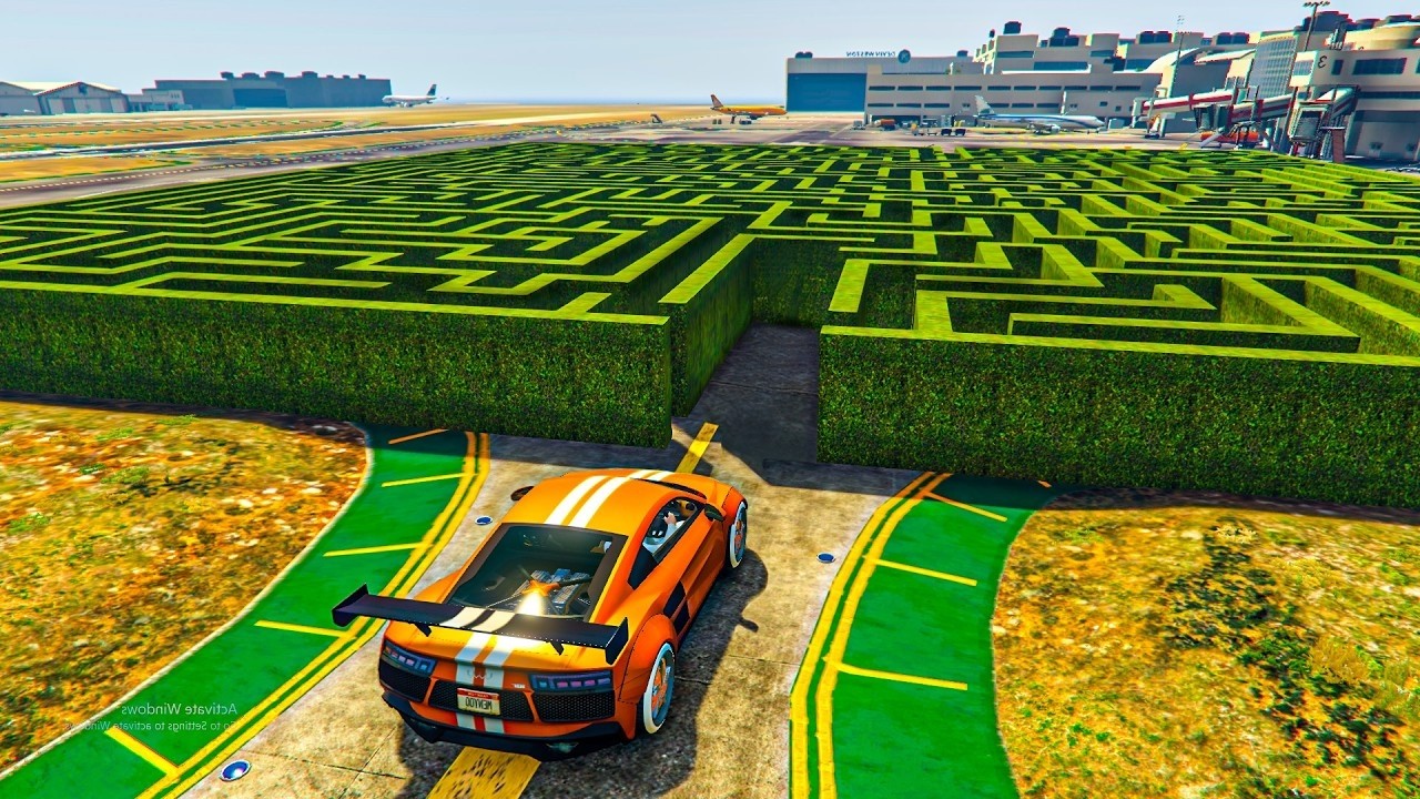 EL LABERINTO MAS LOCO DE GTA 5 ONLINE