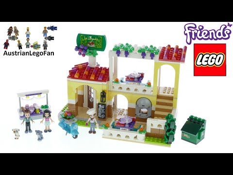 Vidéo LEGO Friends 41379 : Le restaurant de Heartlake City