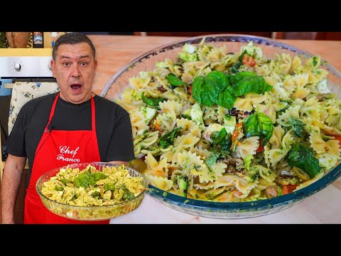 PASTA FREDDA CON ZUCCHINE, TONNO e POMODORINI - Ricetta per L'ESTATE