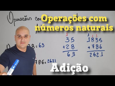 Operations with natural numbers - Addition