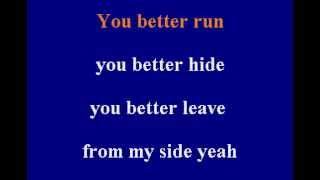 The Rascals - You Better Run - Karaoke