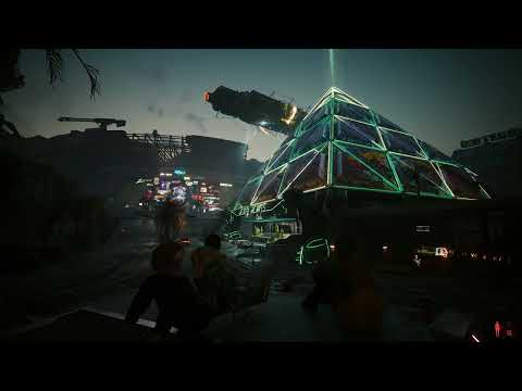 chill with my friends at the Heavy Hearts Club - Dogtown - Cyberpunk 2077 Ambience