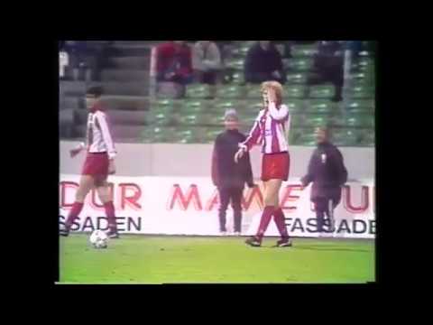90/91 Robert Prosinecki vs Dynamo Dresden - European Cup QF, 2nd Leg(All Touches and Actions)