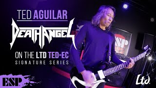 Video thumbnail for Ted Aguilar (Death Angel) on the LTD Signature Series TED-EC | ESP Guitars by ESP Guitars USA